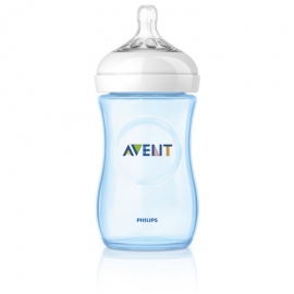 NATURAL BIBERON PP 260 ml BLEU NATURAL BIBERON PP 260 ml BLEU