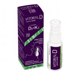 Vitoral D Spray Oral pentru Adulti x 25ml Vitoral D Spray Oral pentru Adulti x 25ml