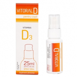 Vitoral D Spray Oral pentru copii x 25ml Vitoral D Spray Oral pentru copii x 25ml