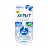 Tetina AIRFLEX cu fanta in forma de Y Tetina AIRFLEX cu fanta in forma de Y